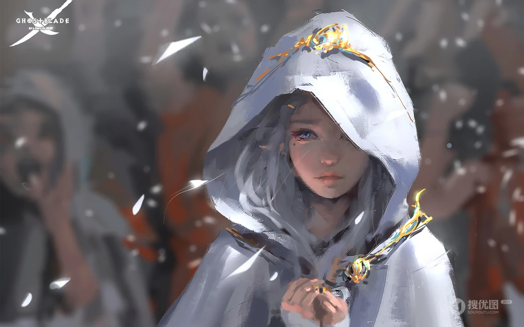 知名画师wlop人像系列插画桌面壁纸第0929期推荐