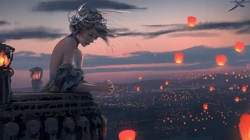知名画师wlop人像系列插画桌面壁纸第0929期推荐