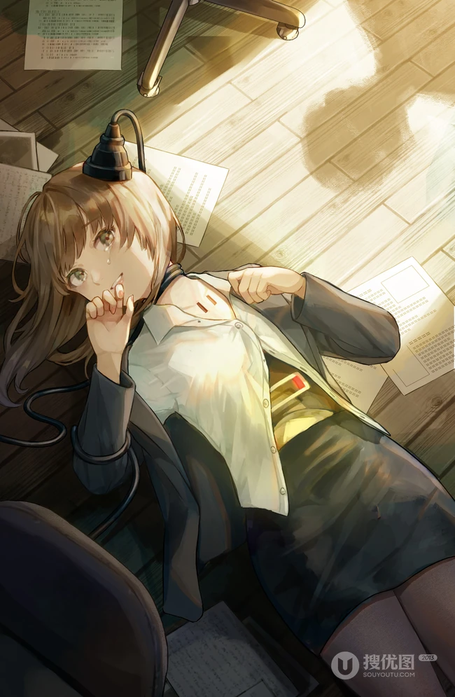 夸张的身材曲线，穿紧身制服短裙或袜装的二次元动漫女生轻熟图集