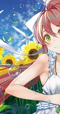 水汪汪的大眼睛可爱美萌动漫少女优美高清图集