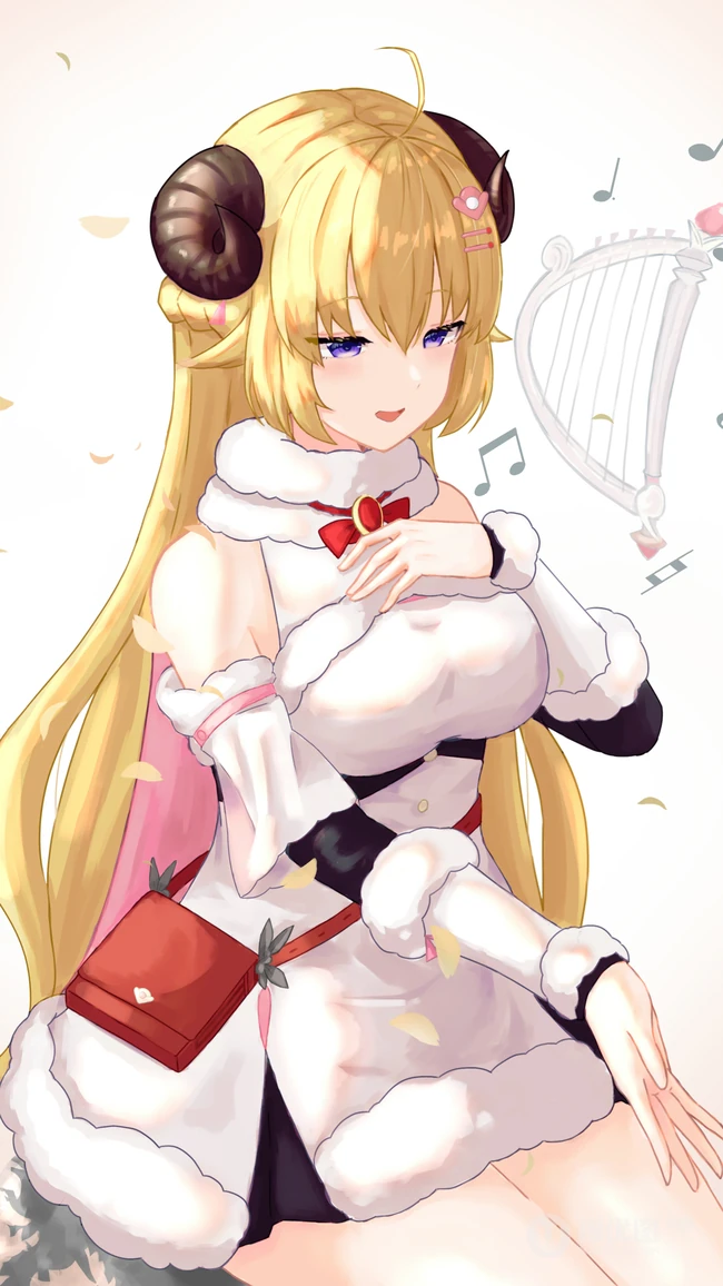 动漫少女一麻袋，可爱又有少女心的动漫少女人像手机壁纸