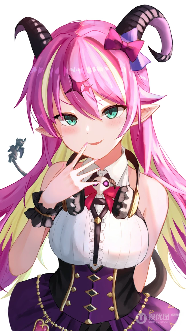 动漫少女一麻袋，可爱又有少女心的动漫少女人像手机壁纸