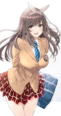 简洁好看的动漫美女人像手机壁纸10月6日为您推荐二