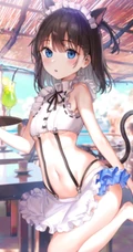 动漫手机壁纸精品10月6日推送，性感到让人流鼻血的动漫少女