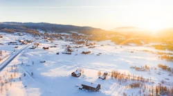超清精选各类雪地山脉美景的桌面壁纸