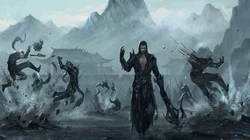 10月7日为您精选一组暗黑画风的游戏人物插画高清壁纸