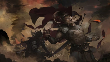 暗黑西游题材游戏高清插画桌面壁纸