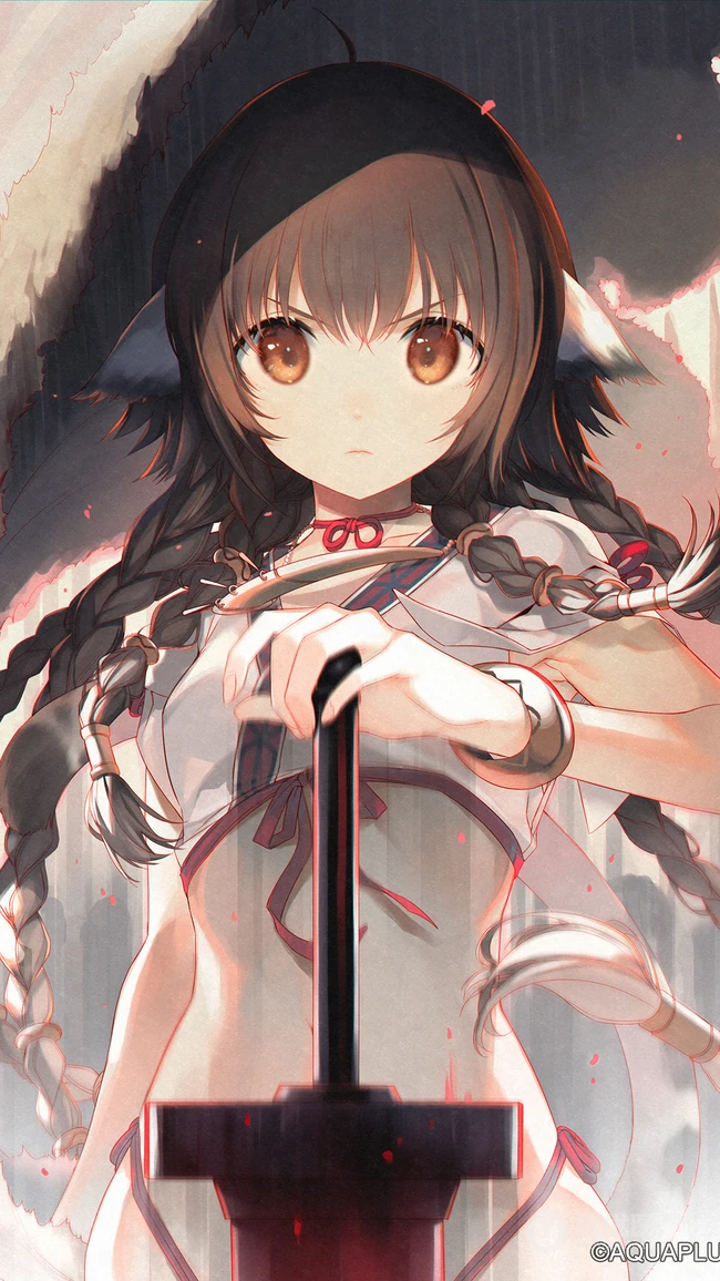 10月7日精选各类型动漫少女近照人像插画手机壁纸推荐