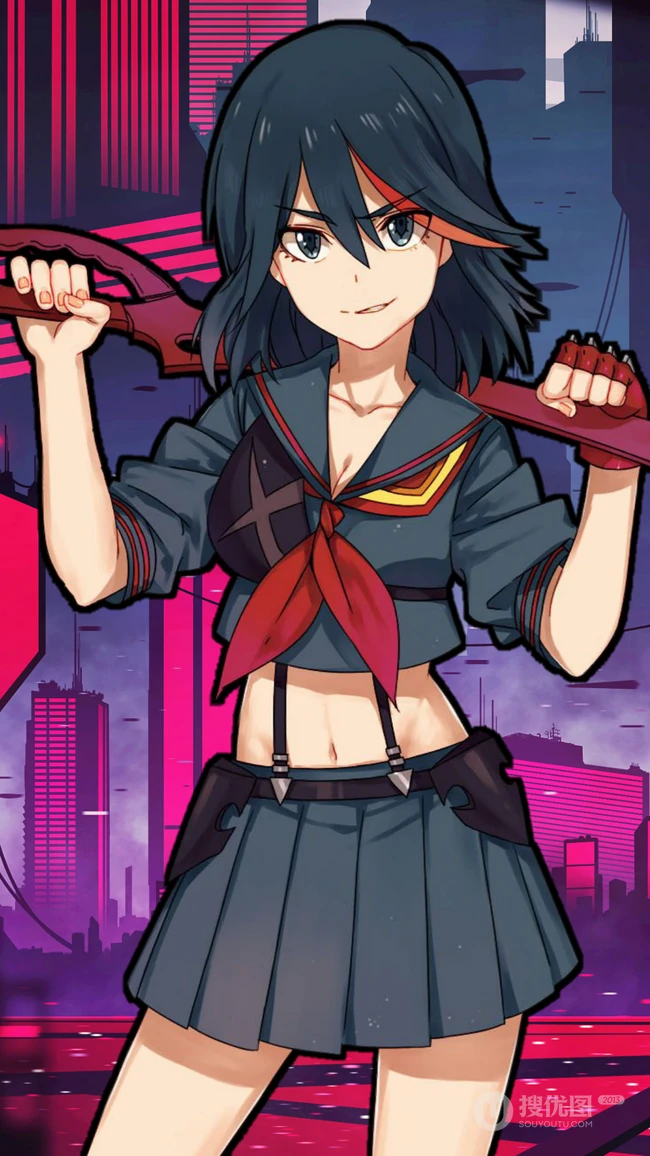10月7日精选各类型动漫少女近照人像插画手机壁纸推荐