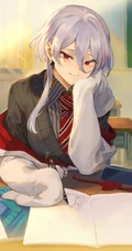 10月7日精选各类型动漫少女近照人像插画手机壁纸推荐