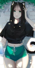10月7日精选各类型动漫少女近照人像插画手机壁纸推荐