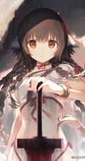 10月7日精选各类型动漫少女近照人像插画手机壁纸推荐