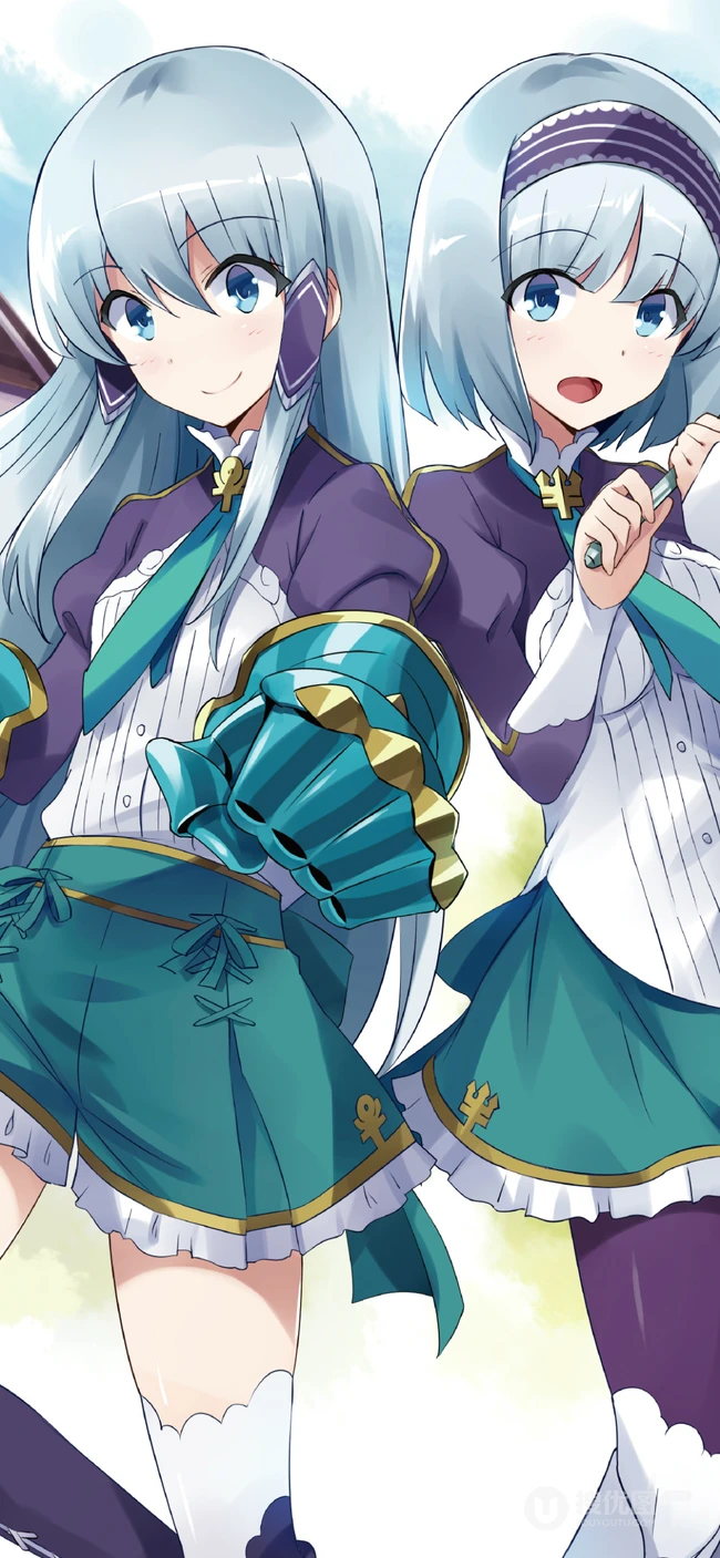 10月10日搜优图精选超好看的动漫少女近照插画手机壁纸