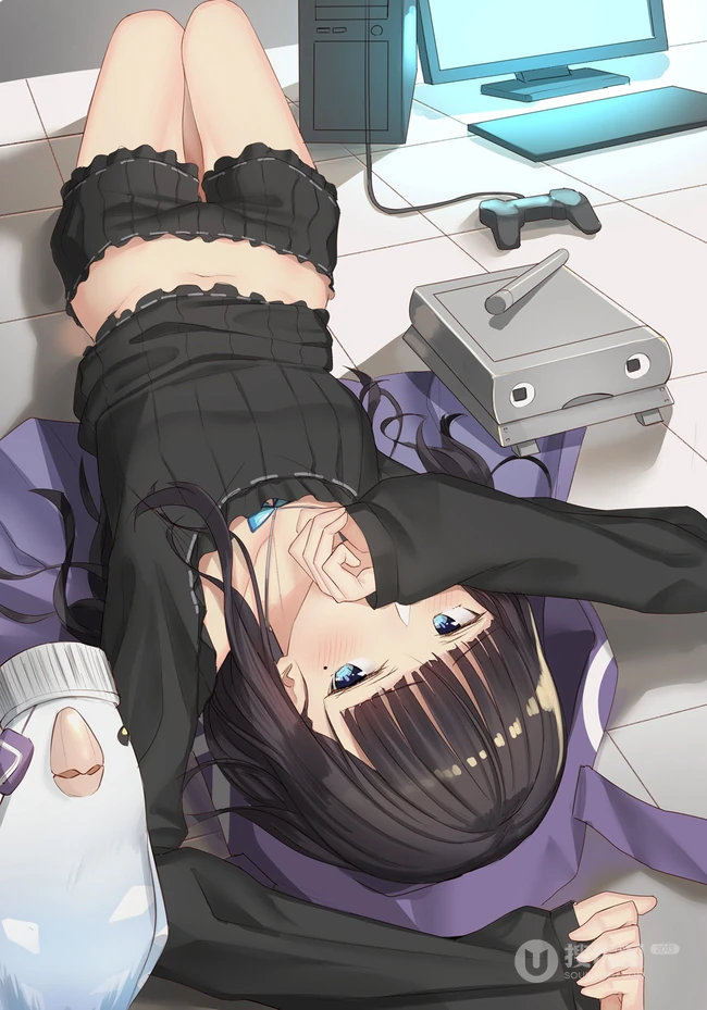 为情而惑、为情而困、为情而泪吗？有泪痣的动漫少女人物高清图集