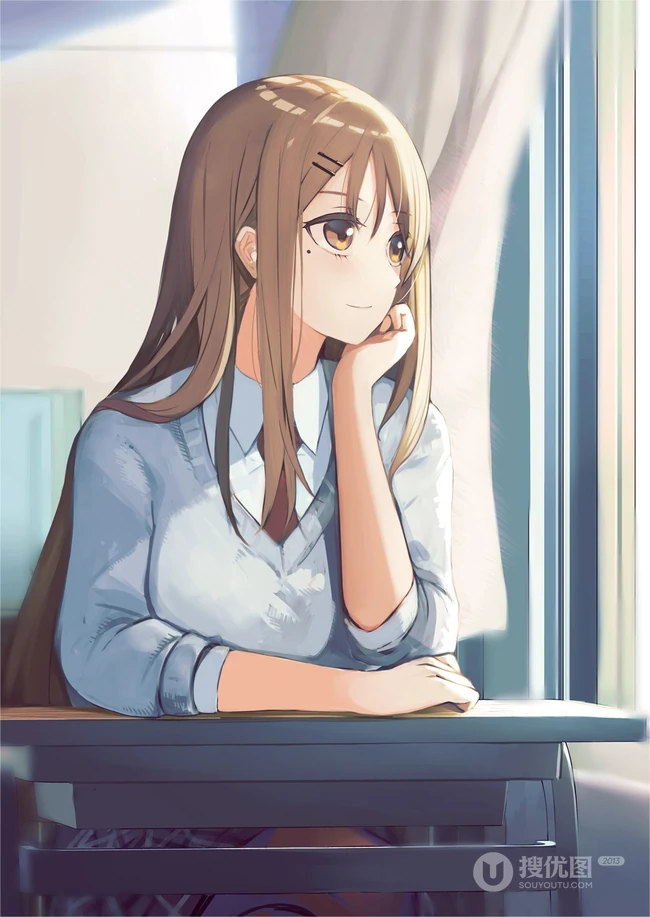 为情而惑、为情而困、为情而泪吗？有泪痣的动漫少女人物高清图集