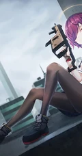 动漫游戏《明日方舟》人物能天使高清插画图集