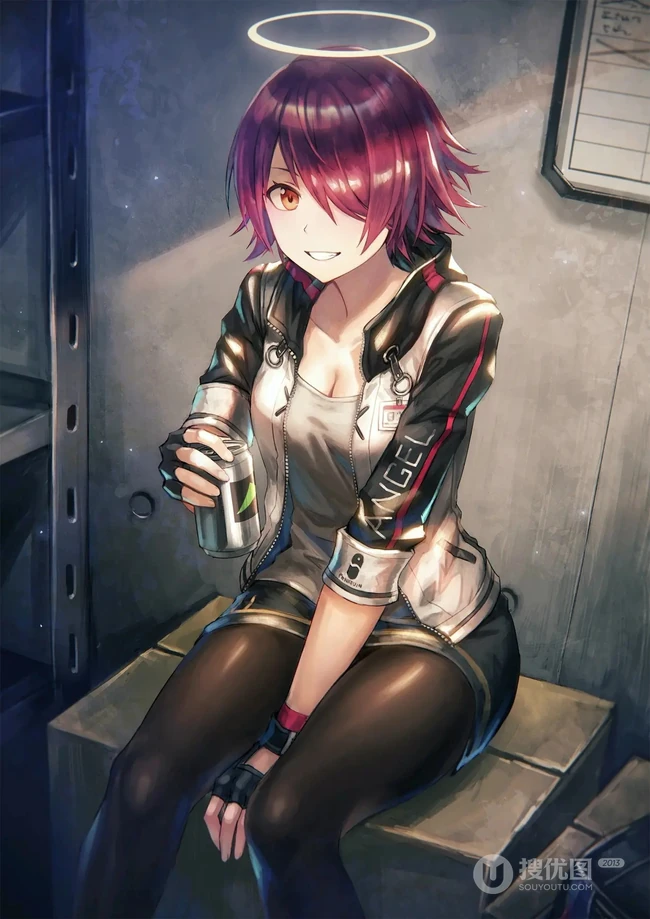 动漫游戏《明日方舟》人物能天使高清插画图集