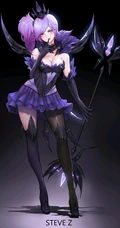 竞技游戏《英雄联盟》人物光辉女郎（拉克丝）高清气质动漫插画图集