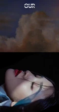 唐艺昕新时装杂志大片，优雅蓝色绸缎裙礼裙裙着身，自在又温柔