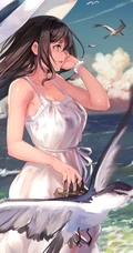 10月11日动漫美少女人像插画高清手机壁纸合集推荐