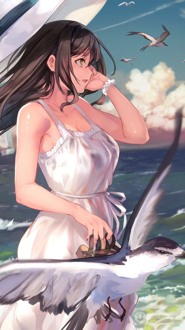 10月11日动漫美少女人像插画高清手机壁纸合集推荐