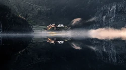 有山有水山水如画的大自然风景高清桌面壁纸
