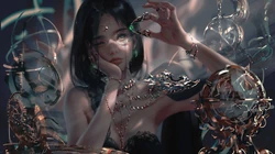 画师wlop人物系列作品高清壁纸第1012期推荐