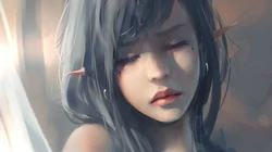 画师wlop人物系列作品高清壁纸第1012期推荐