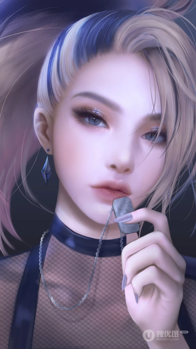 10月12日继续为您精选各类好看的动漫美女人像插画手机壁纸第二波