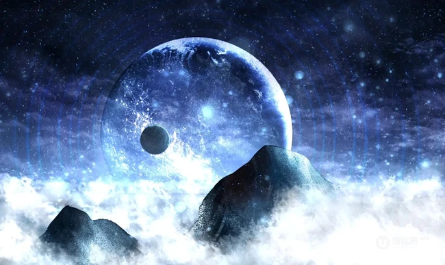 浪漫的天空，白云，星空，超美的二次元天空系列人物场景插画美图集锦