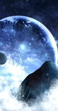浪漫的天空，白云，星空，超美的二次元天空系列人物场景插画美图集锦