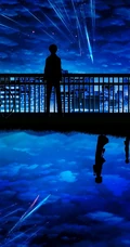 浪漫的天空，白云，星空，超美的二次元天空系列人物场景插画美图集锦
