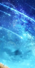 浪漫的天空，白云，星空，超美的二次元天空系列人物场景插画美图集锦