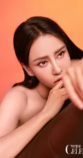 瑜伽女生母其弥雅气质紧身运动背心，礼裙衣系列杂志写真集
