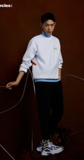 浙江温州籍帅气男演员王锵《势界POWERCIRCLES》杂志写真照