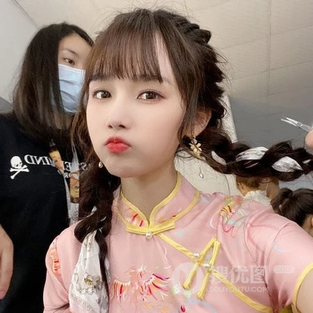 小清新 可爱 甜美 清纯女星宋昕冉真人自拍唯美头像图片