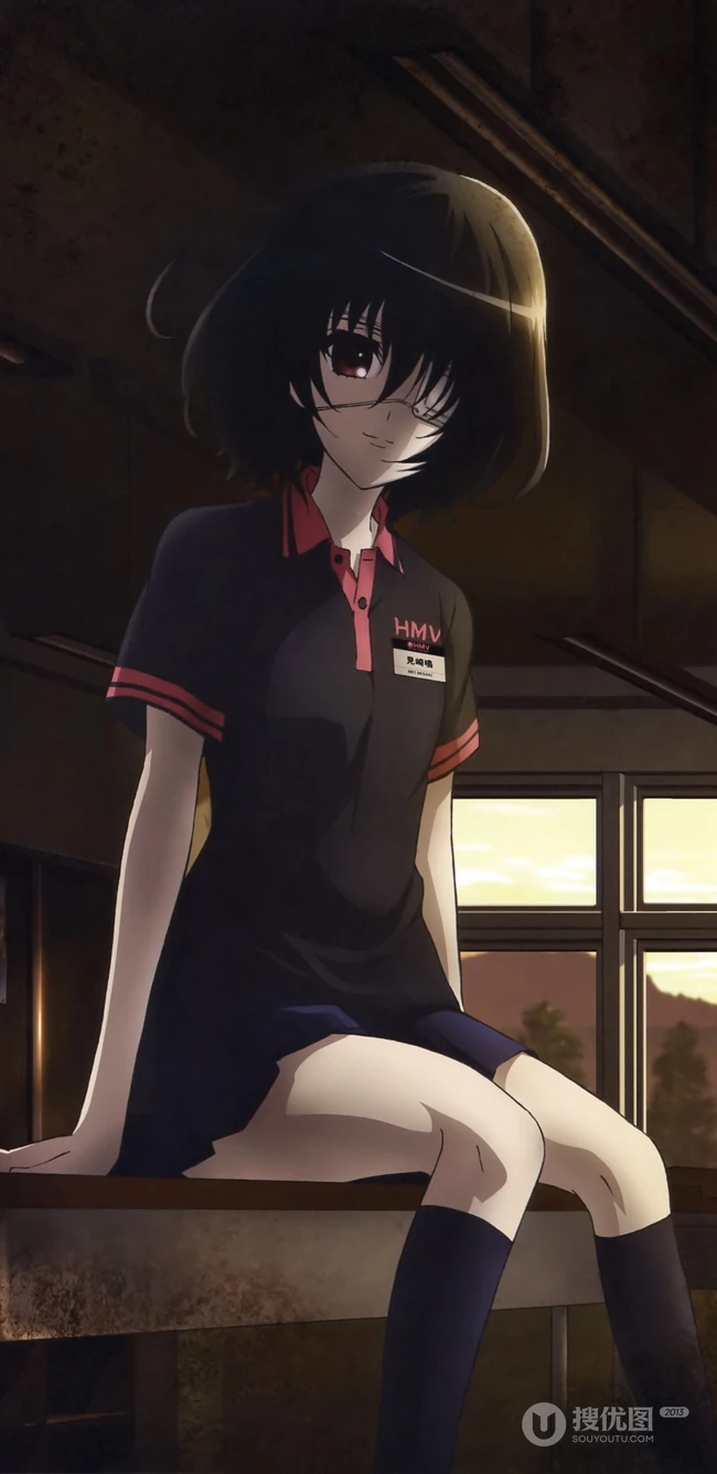 见崎鸣 日漫another人物 神秘少女 独眼女孩高清手机壁纸图片