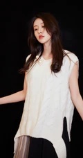 贾青恬静淡雅气质如兰写真照