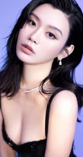 奚梦瑶气质大方黑色家居服肩带裙穿搭出席活动显白皙线条美照