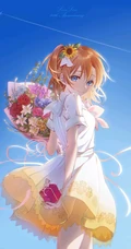 lovelive！大眼睛二次元动漫人物少女 女生插画美图欣赏