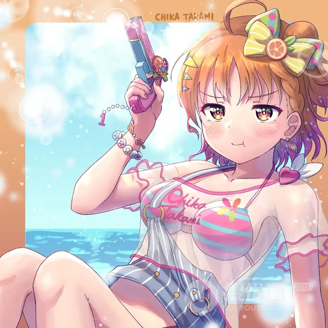 lovelive！大眼睛二次元动漫人物少女 女生插画美图欣赏