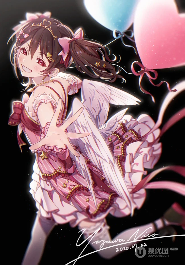 lovelive！大眼睛二次元动漫人物少女 女生插画美图欣赏