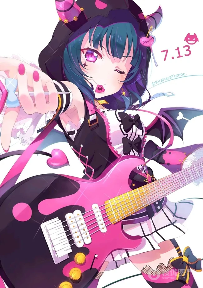 lovelive！大眼睛二次元动漫人物少女 女生插画美图欣赏