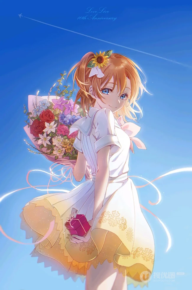 lovelive！大眼睛二次元动漫人物少女 女生插画美图欣赏