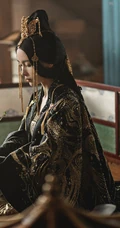 王子文阴阳师《晴雅集》饰演的长平公主单人高清宣传海报，剧照图片