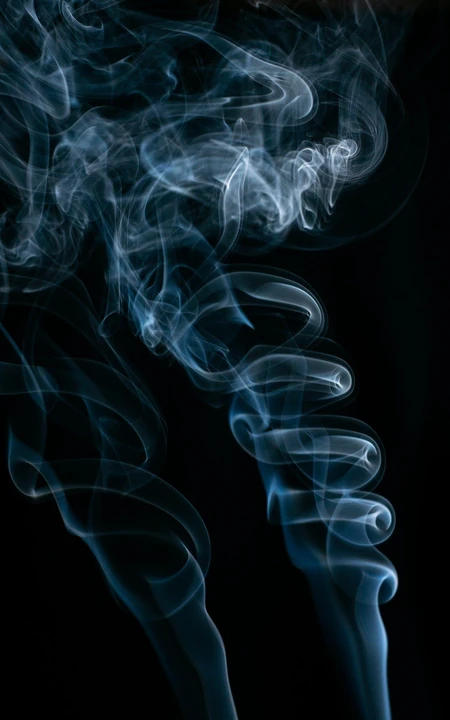 烟 袅袅 烟雾艺术 黑色背景创意烟雾艺术摄影手机壁纸