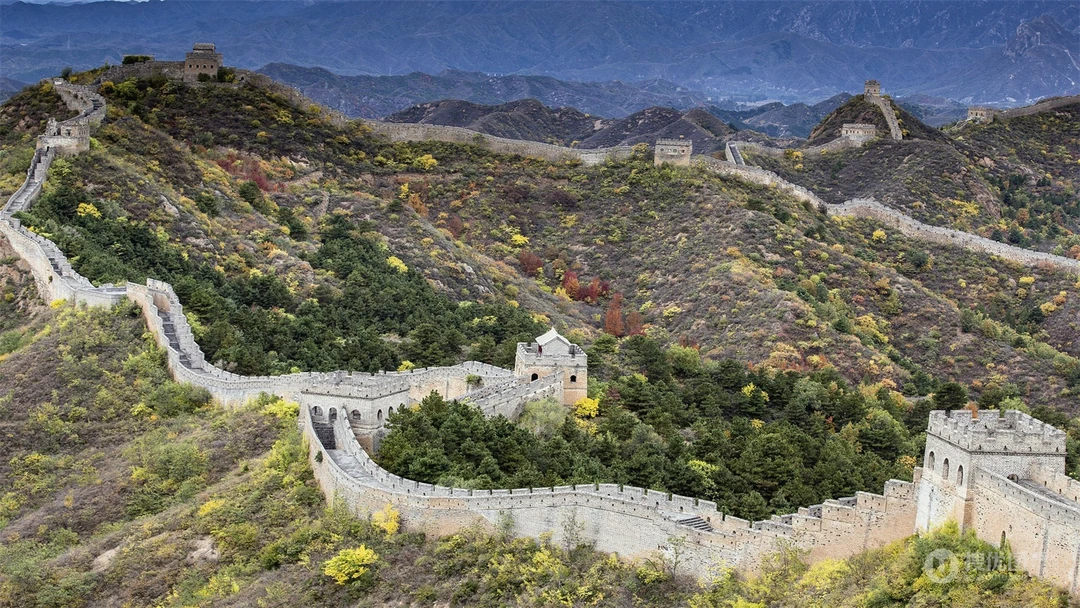 巍峨的万里长城 山川 古建筑 军事工程 世界文化遗产长城景色壁纸图片