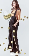 周雨彤青春朝气，时尚靓丽穿搭写真美照