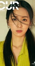 陈都灵黄绿针织裙宛如翩翩公主般甜美怡人写真照片