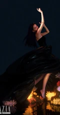 angelababy杨颖&ldquo;圣诞奇幻秀&rdquo;主题气质身段婀娜写真杂志照片